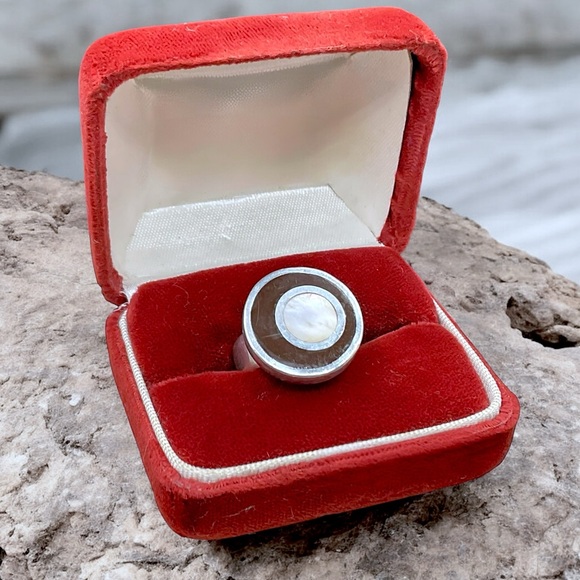 🌺 Soul Flower Sterling Silver Inlay Ring - Picture 9 of 12